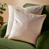 Meridian Velvet Cushion Cover Dove/Cylon 45 x 45cm - image 5