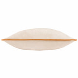 Meridian Velvet Cushion Cover Ecru/Ginger 45 x 45cm - image 3