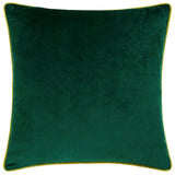 Meridian Velvet Cushion Cover Emerald/Moss 45 x 45cm - image 2