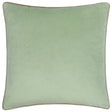 Meridian Velvet Cushion Cover Eucalyptus/Natural - image 2