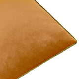 Meridian Velvet Cushion Cover Ginger/Olive - image 5