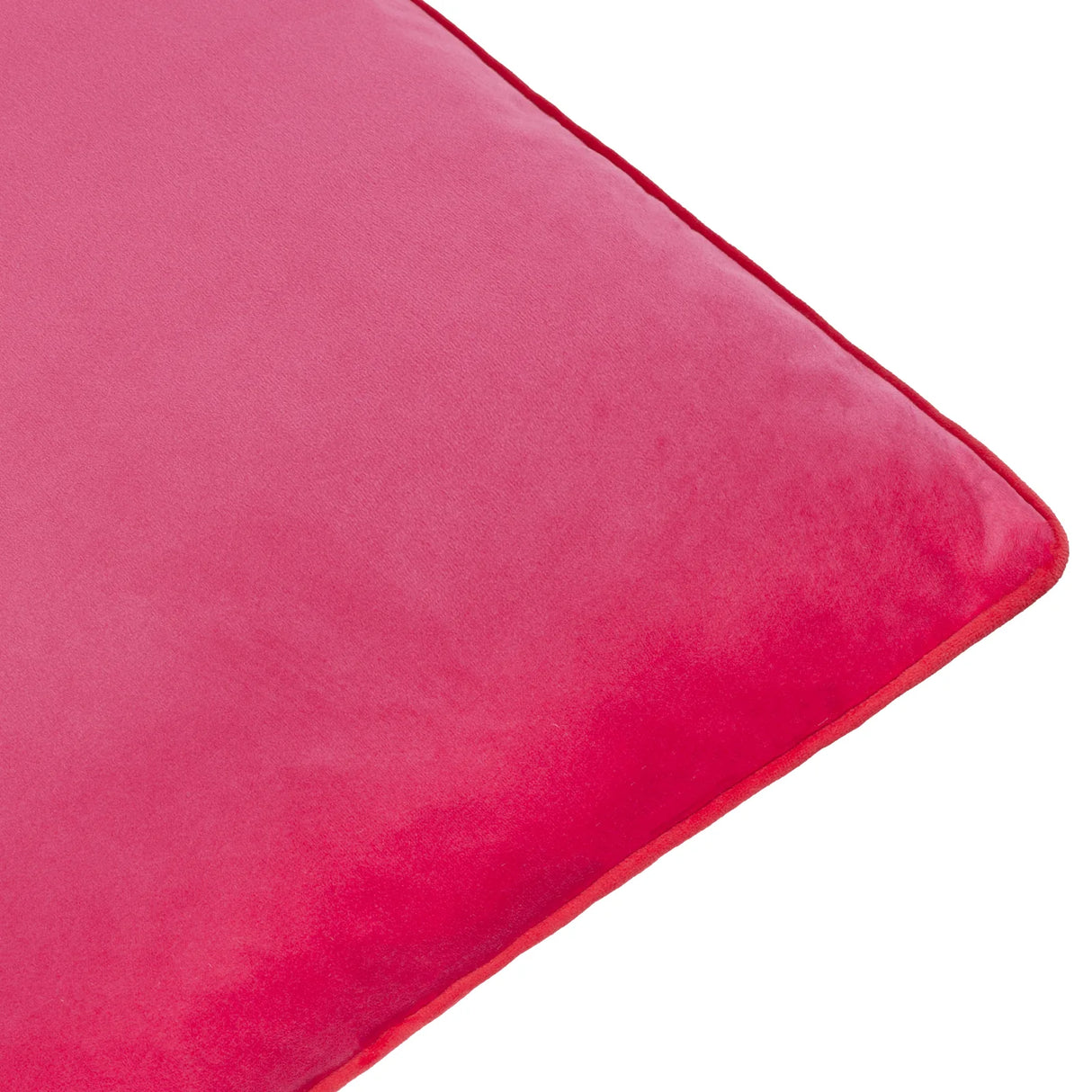 Meridian Velvet Cushion Cover Hot Pink/Red 45 x 45cm - image 5