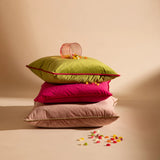 Meridian Velvet Cushion Cover Hot Pink/Red 45 x 45cm - image 6