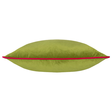 Meridian Velvet Cushion Cover Lime/Hot Pink 45 x 45cm - image 3