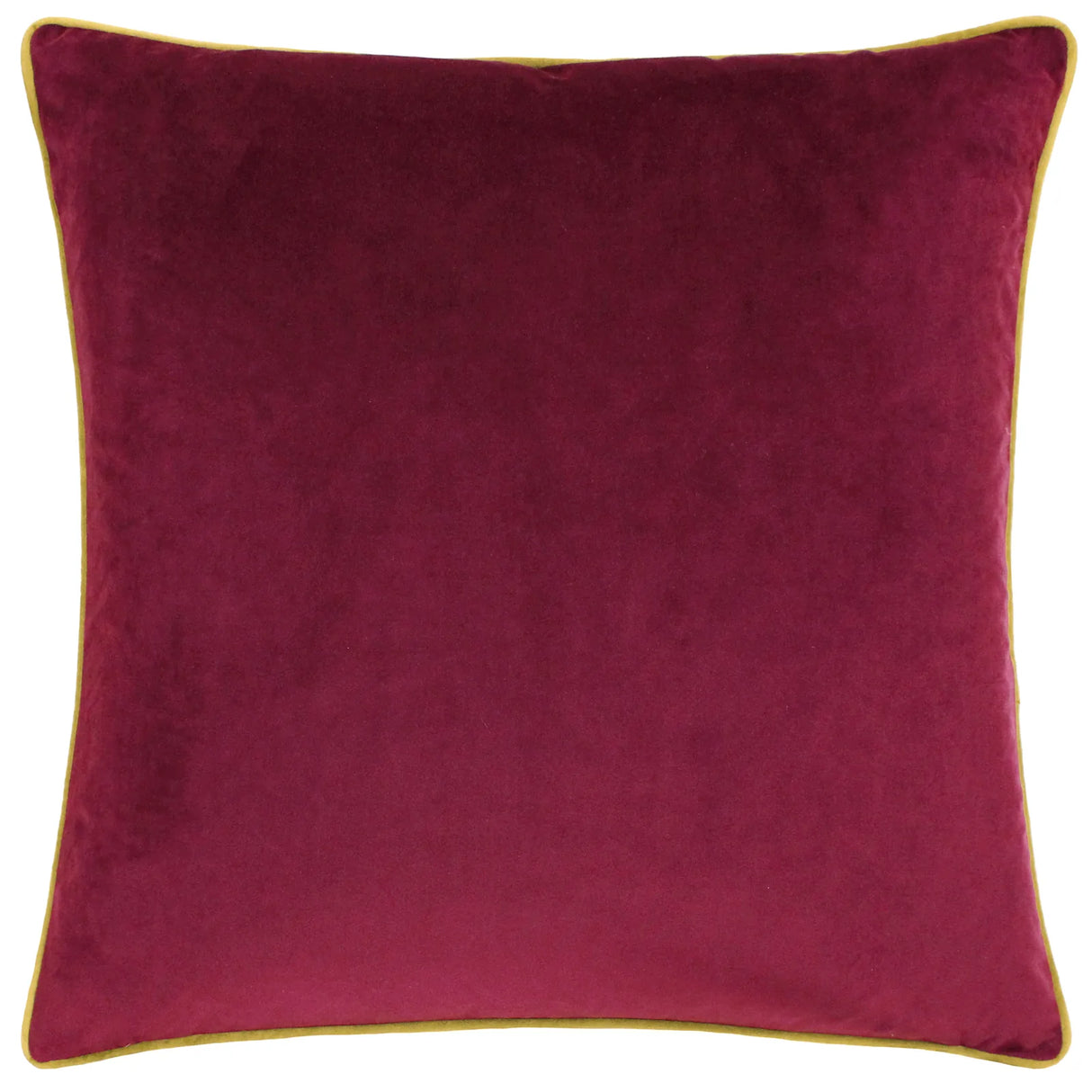 Meridian Velvet Cushion Cover Maroon/Moss 45 x 45cm - image 2