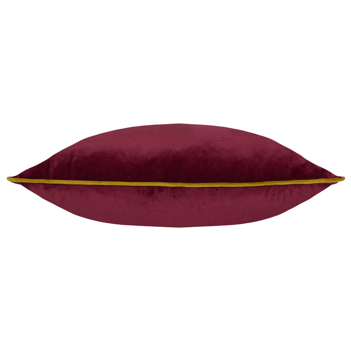 Meridian Velvet Cushion Cover Maroon/Moss 45 x 45cm - image 3