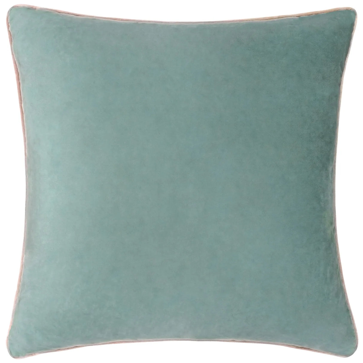 Meridian Velvet Cushion Cover Mineral/Blush 45 x 45cm - image 2