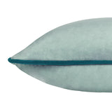 Meridian Velvet Cushion Cover Mineral/Teal 45 x 45cm - image 4