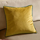 Meridian Velvet Cushion Cover Moss/Emerald 45 x 45cm - image 1