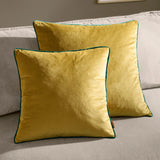 Meridian Velvet Cushion Cover Moss/Emerald 45 x 45cm - image 5