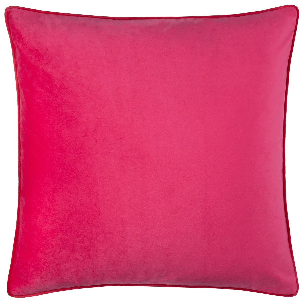 Meridian Velvet Cushion Cover Pink/Red 55 x 55cm - image 2