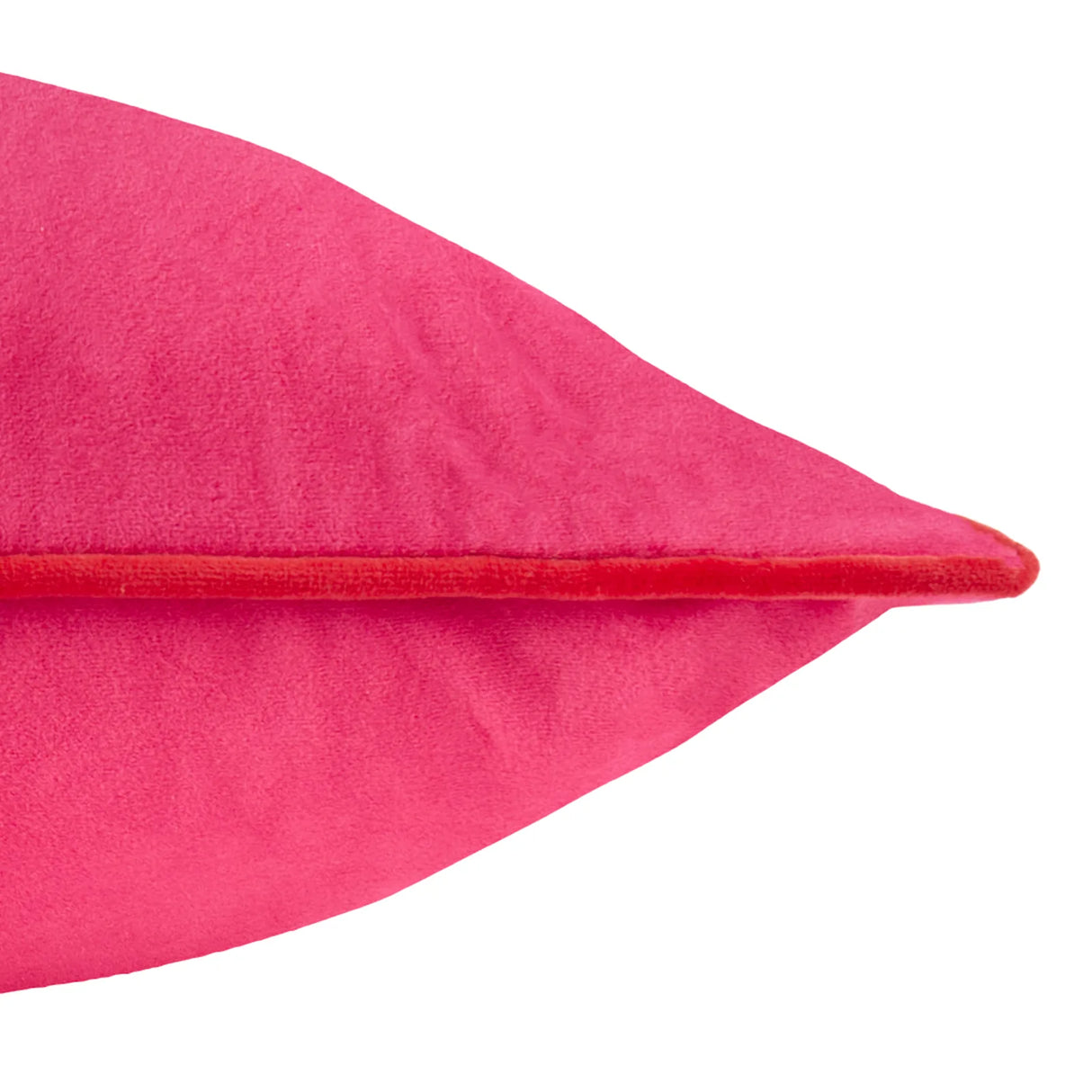 Meridian Velvet Cushion Cover Pink/Red 55 x 55cm - image 4