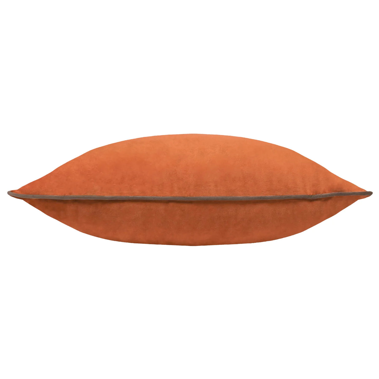 Meridian Velvet Cushion Cover Pumpkin/Mocha 45 x 45cm - image 3