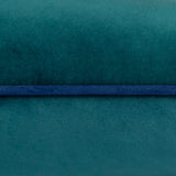 Meridian Velvet Cushion Cover Teal/Navy 45 x 45cm - image 4