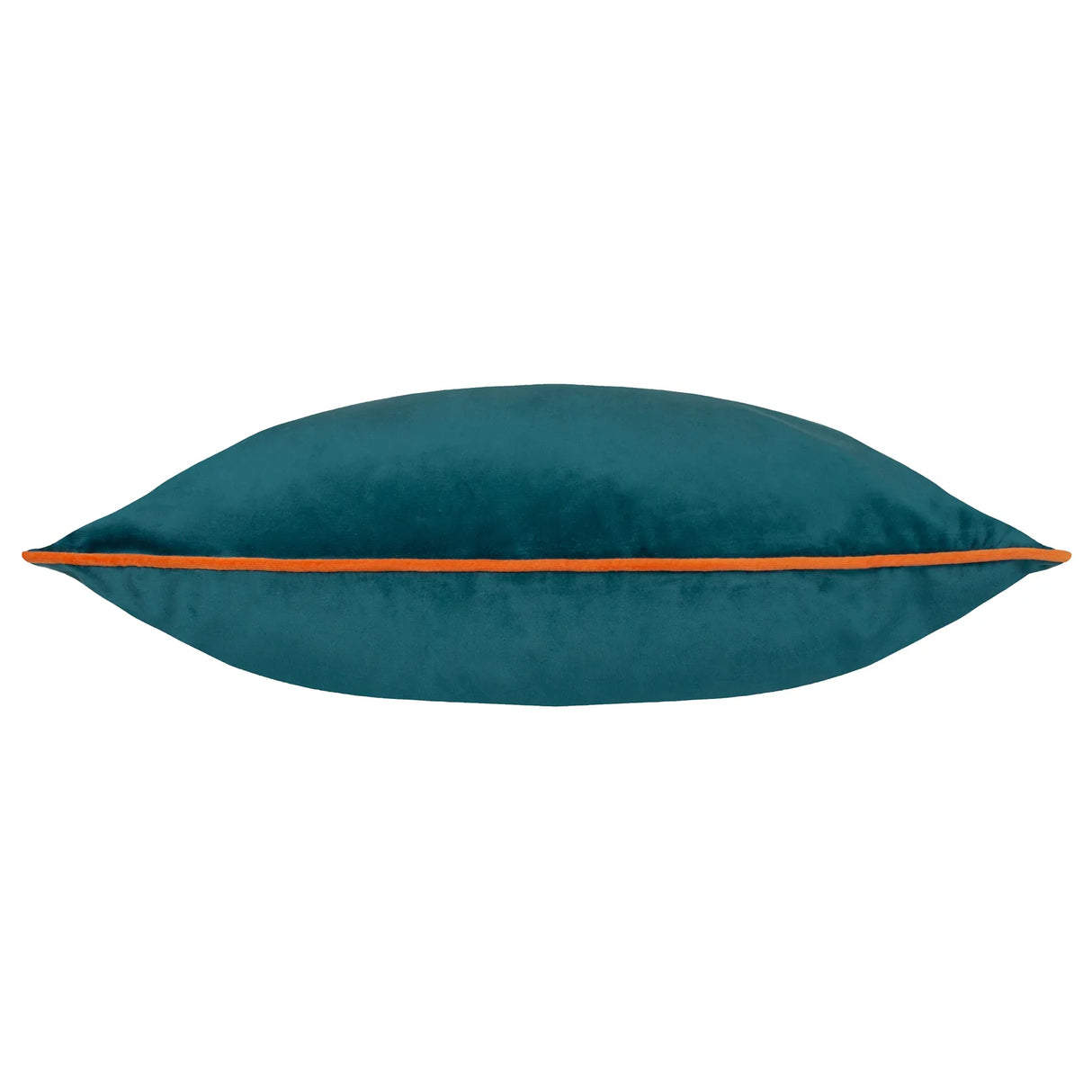 Meridian Velvet Cushion Cover Teal/Tiger 45 x 45cm - image 3