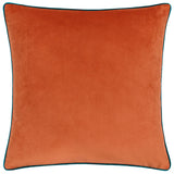 Meridian Velvet Cushion Cover Tiger/Teal 45 x 45cm - image 2
