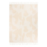 Meta Abstract Woven Tasselled Marshmallow Throw Blanket 130cm x 180cm - additional product view 4