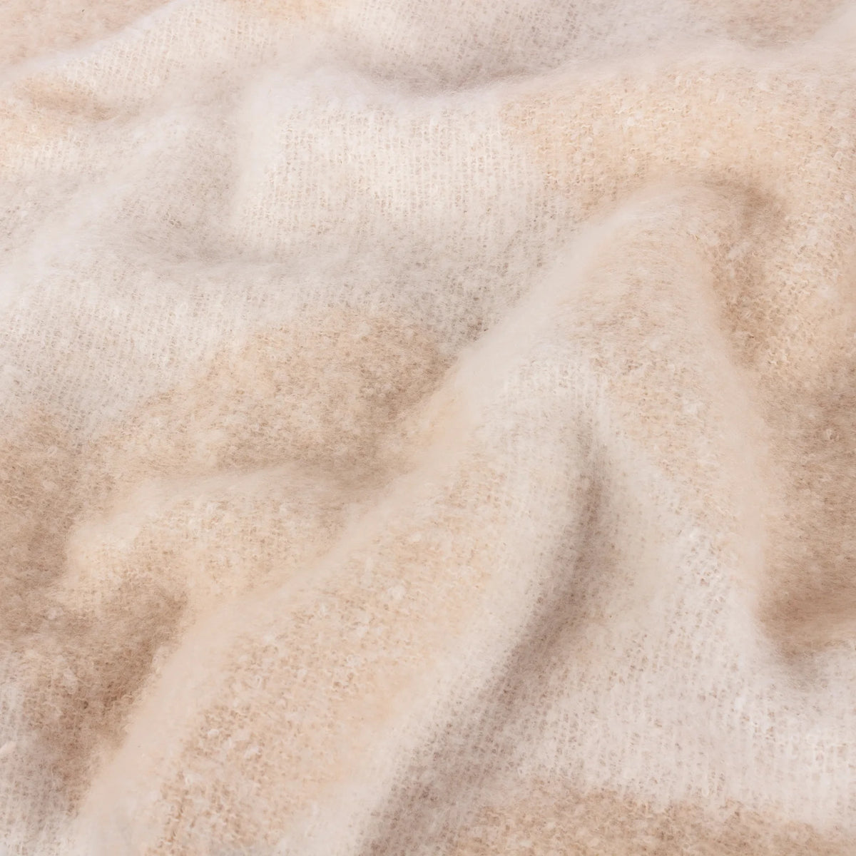 Meta Abstract Woven Tasselled Marshmallow Throw Blanket 130cm x 180cm - additional product view 5