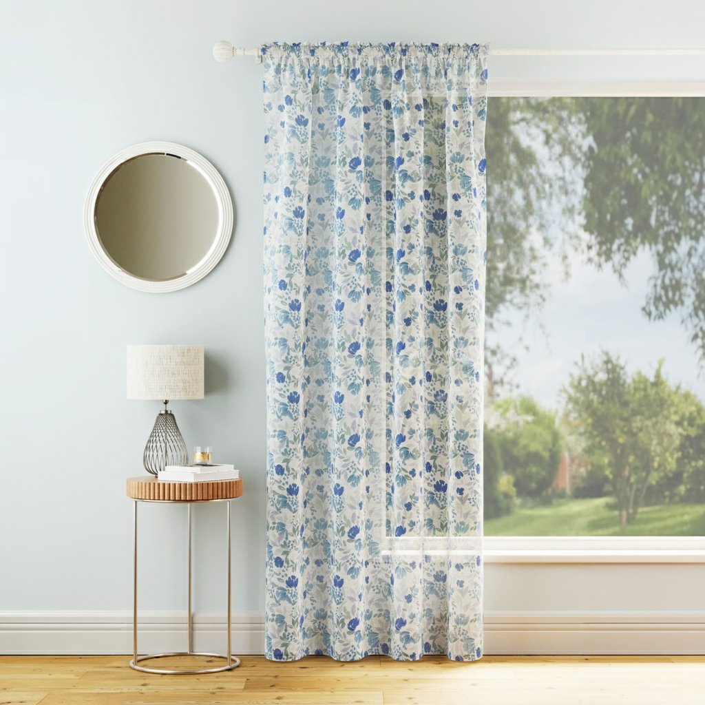 Mia Voile Curtains Panel
