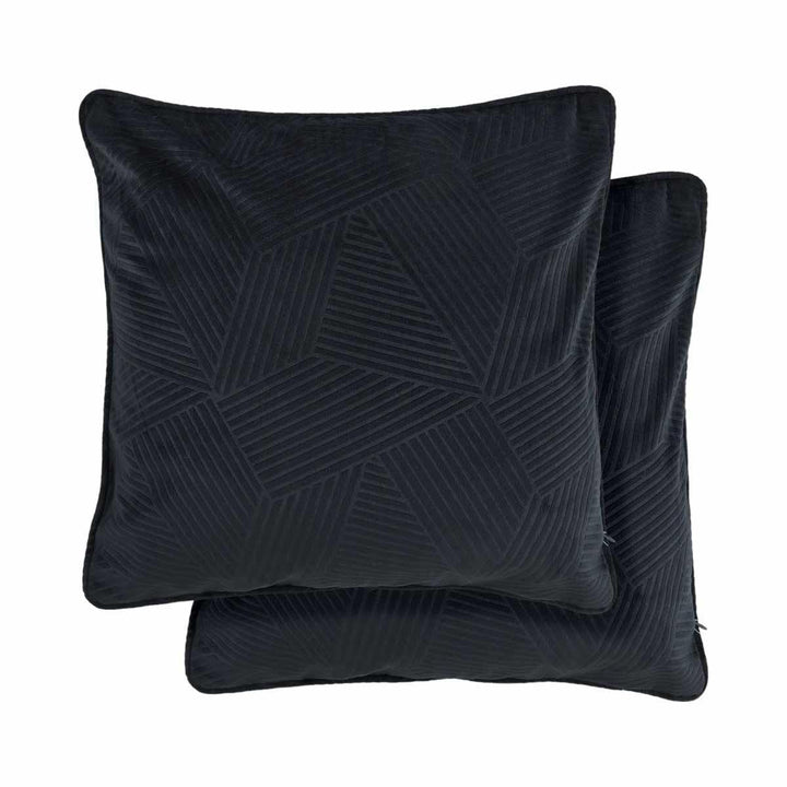 Midnight Cushion Cover Black 17x17" (43x43cm) - Ideal