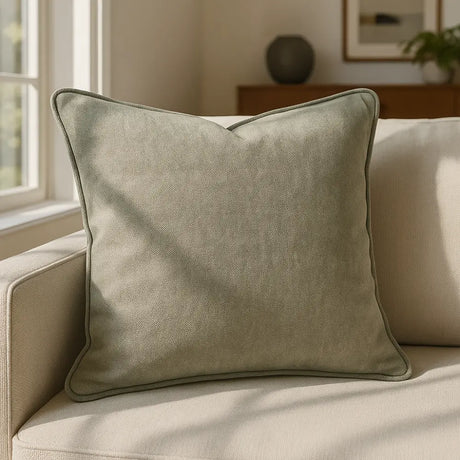 Braga Velvet Cushion Cover Made to Order by Style Furnishings