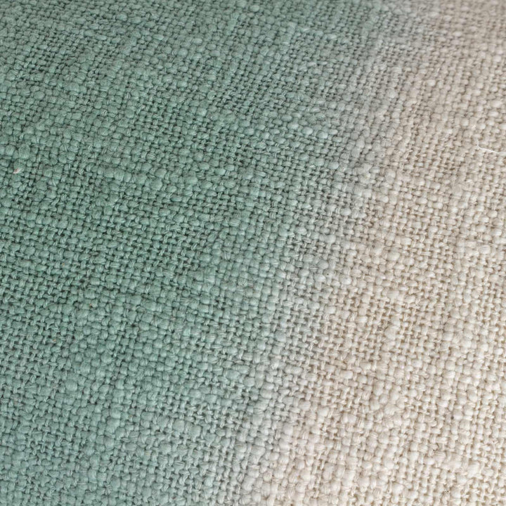 Mizu Rectangular Dip Dye Cushion Eucalyptus - Ideal