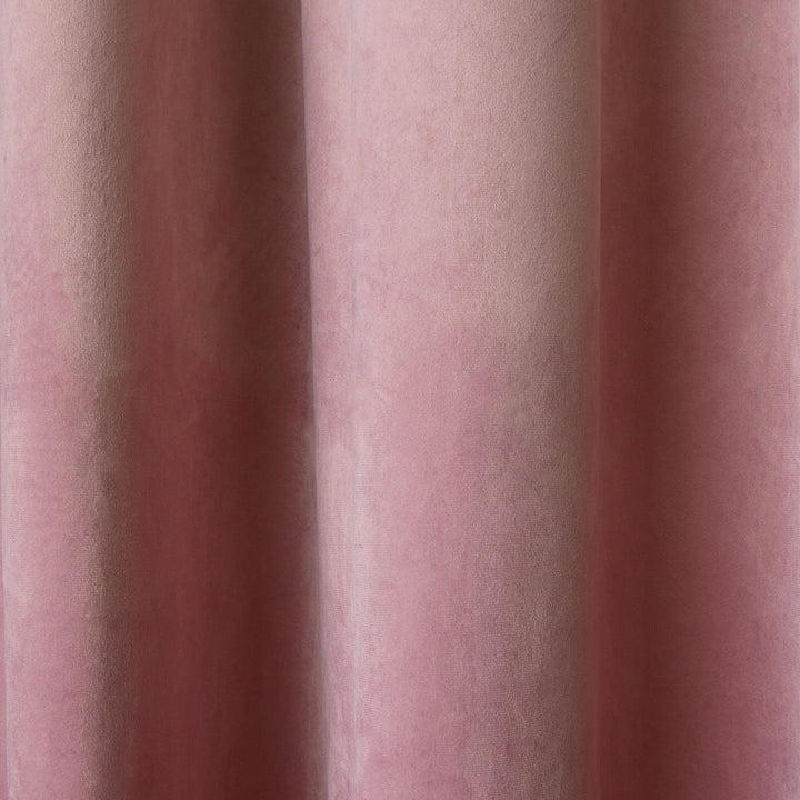 Montrose Blackout Velvet Door Curtain Blush - Ideal