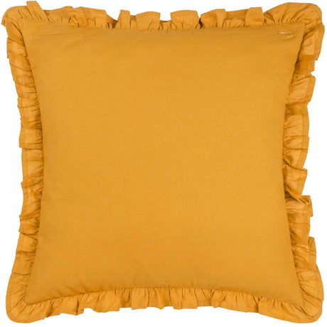 Montrose 100% Cotton Ochre Cushion Cover 50cm x 50cm - additional product view 3