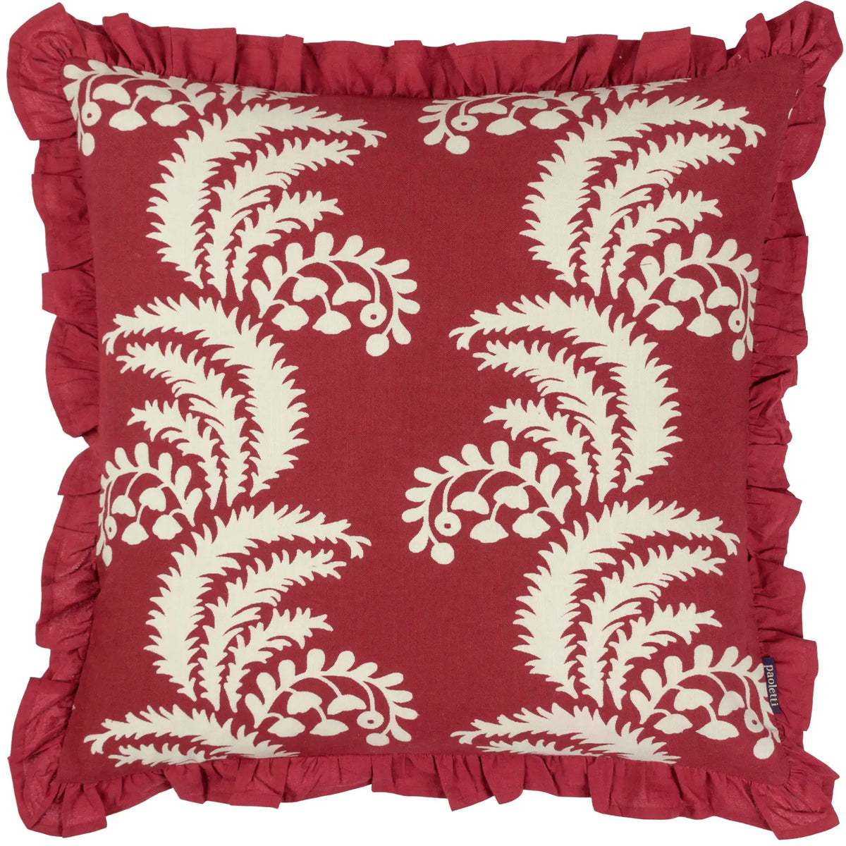 Montrose 100% Cotton Redcurrent Cushion Cover 50cm x 50cm - additional product view 2