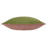 Moonlit Flight Velvet Olive Cushion Cover or Filled Cushion 45cm x 45cm - additional product view 4