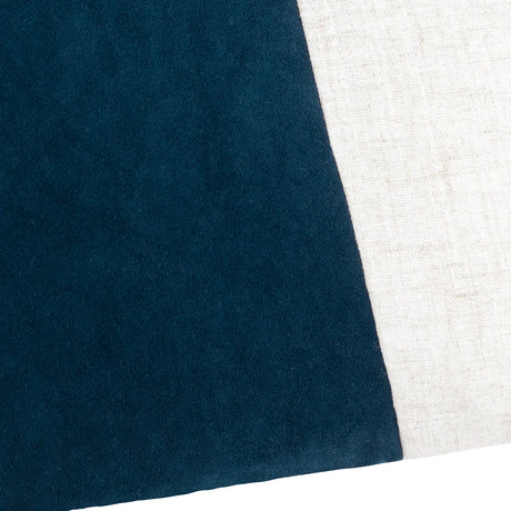 Morden Velvet Indigo Cushion Cover or Filled Cushion 50cm x 50cm - additional product view 4