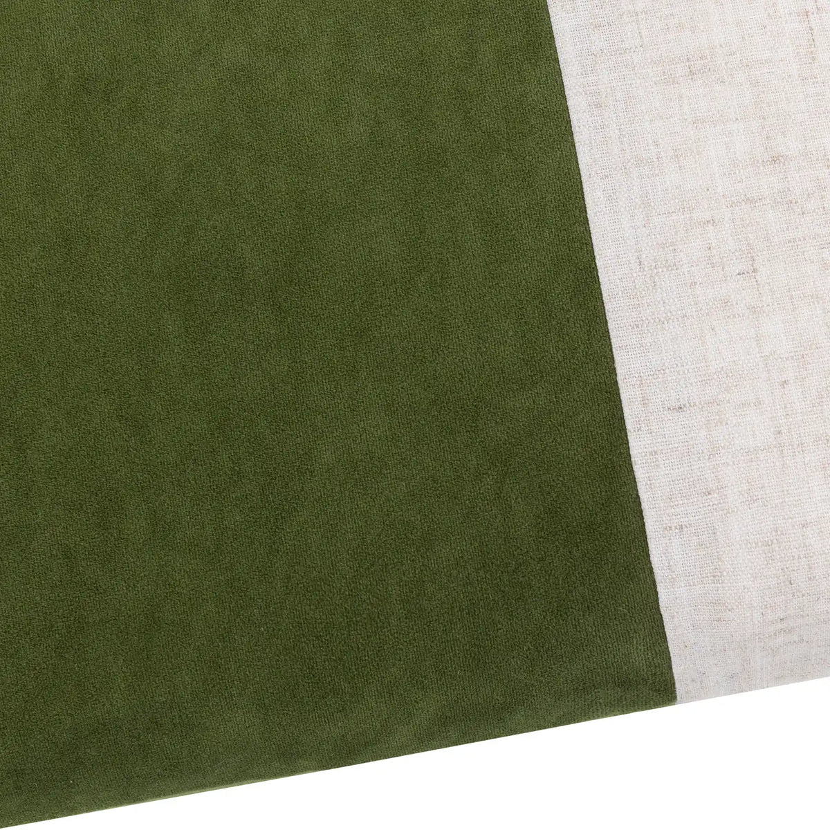 Morden Velvet Olive Cushion Cover or Filled Cushion 50cm x 50cm - additional product view 4