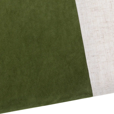 Morden Velvet Olive Cushion Cover or Filled Cushion 50cm x 50cm - additional product view 4