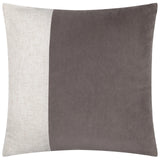 Morden Velvet Taupe Cushion Cover or Filled Cushion 50cm x 50cm - additional product view 2