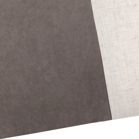Morden Velvet Taupe Cushion Cover or Filled Cushion 50cm x 50cm - additional product view 4