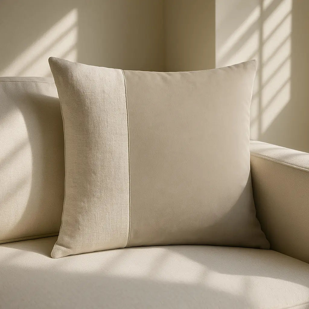 Morden Velvet Stone Cushion Cover or Filled Cushion 50cm x 50cm