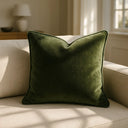 Braga Velvet Cushion Cover Made to Order by Style Furnishings
