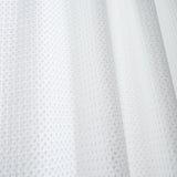 Pineapple Elephant Muscat Waffle 140x183cm Slot Top Voile Curtain Panel White