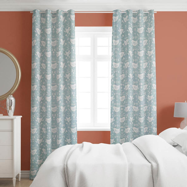 Narvik Seafoam Made To Measure Curtains - Ideal