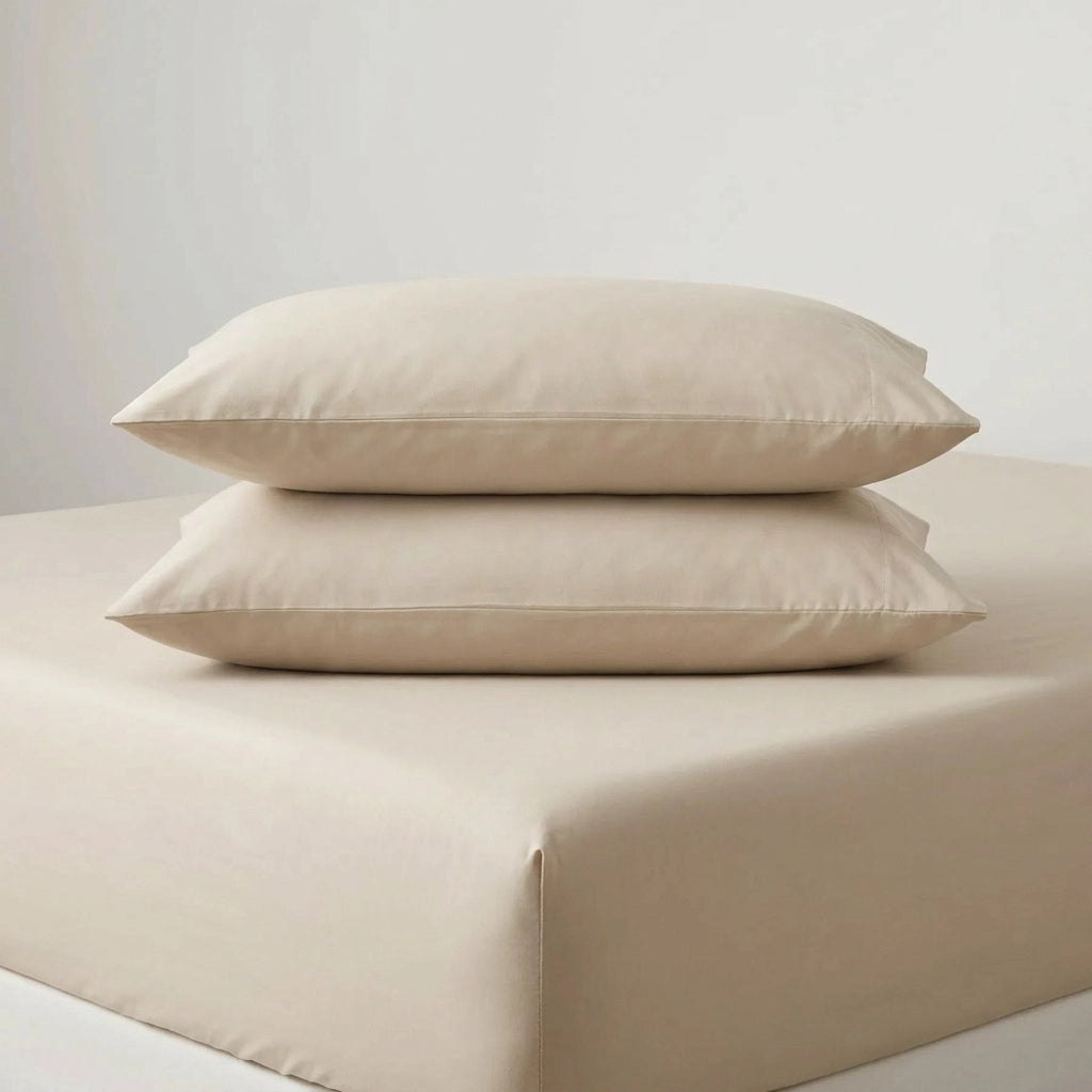 Plain Dye Polycotton Housewife Pillowcases Pair 10
