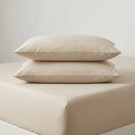 Plain Dye Polycotton Housewife Pillowcases Pair 10