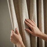Pembrey Thermal Brushed Cotton Pencil Pleat Curtains 6