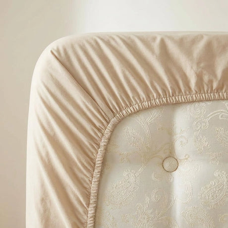 200 Thread Count Cotton 35cm Extra Deep Fitted Sheet