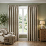 Pembrey Thermal Brushed Cotton Pencil Pleat Curtains 4