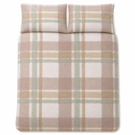 Verbier Brushed Cotton Flannelette Duvet Cover Set 6