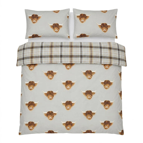 Highland Cow Duvet Cover Set 6