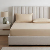 200 Thread Count Cotton 35cm Extra Deep Fitted Sheet 1
