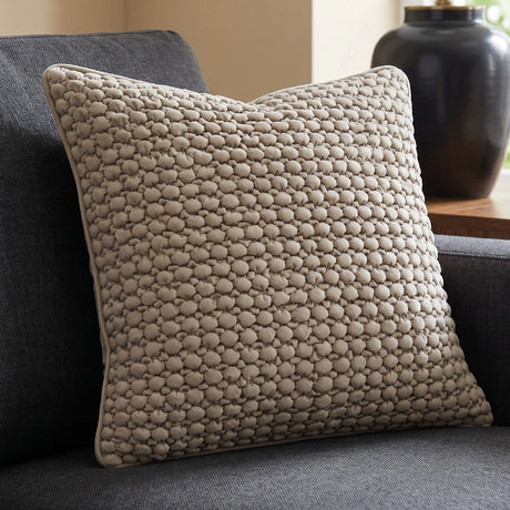 Bobble Textured Filled Cushion / Cover 55 x 55cm 22" x 22" 5