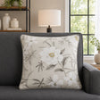 Eve Floral Cushion Cover 43cm x 43cm - Natural