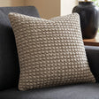 Bobble Textured Filled Cushion / Cover 55 x 55cm 22" x 22" - Natural